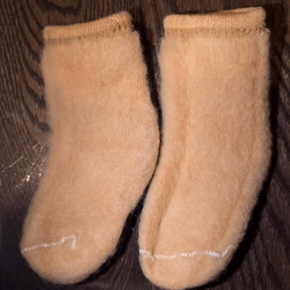 Extra Thick Cozy Alpaca Thermal Wool Crew Socks Children/Toddlers - One Pack - Picture 2 of 3